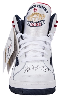 Patrick Ewing Signed 1992 Dream Team Sneaker (JSA) 